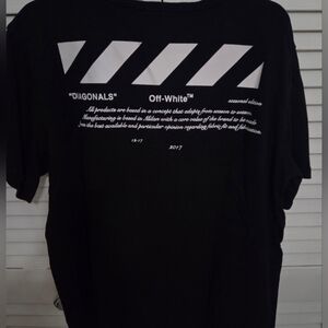 Off-White Black "101" Graphic Tee